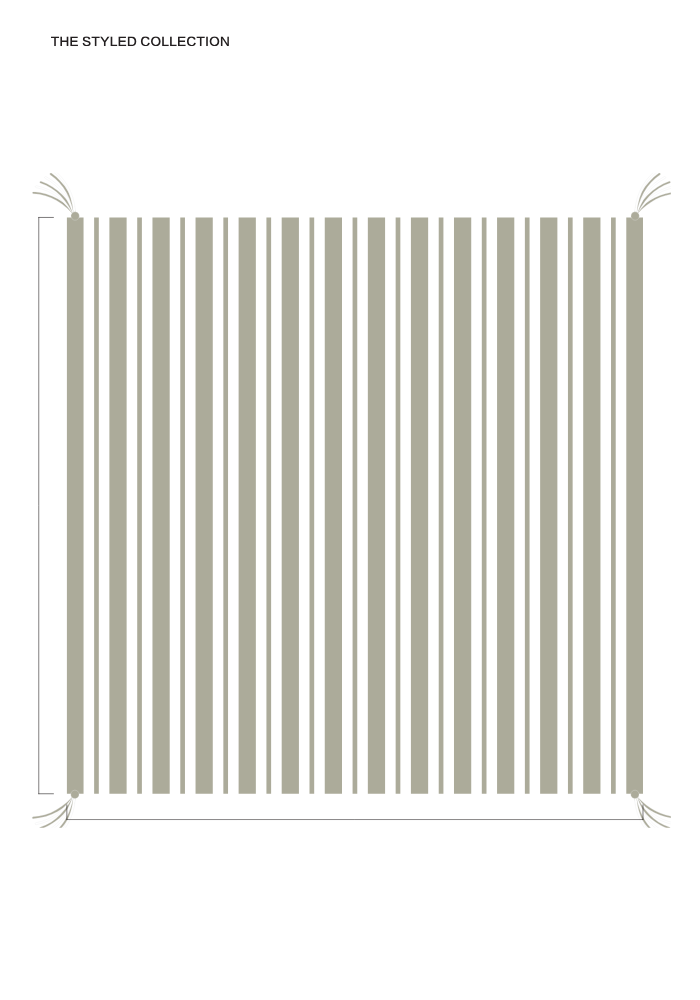 3D Stripe w/ Tassels- Receiving