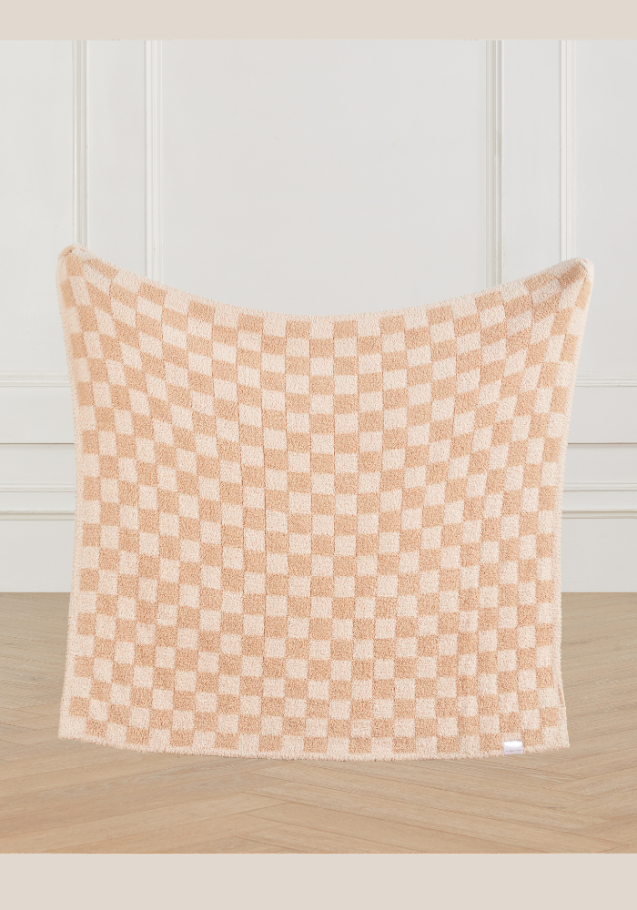 Checkered Receiving Buttery Blanket