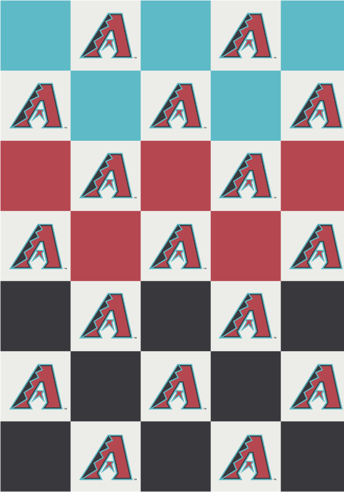 MLB Buttery Blanket- Ombre Check