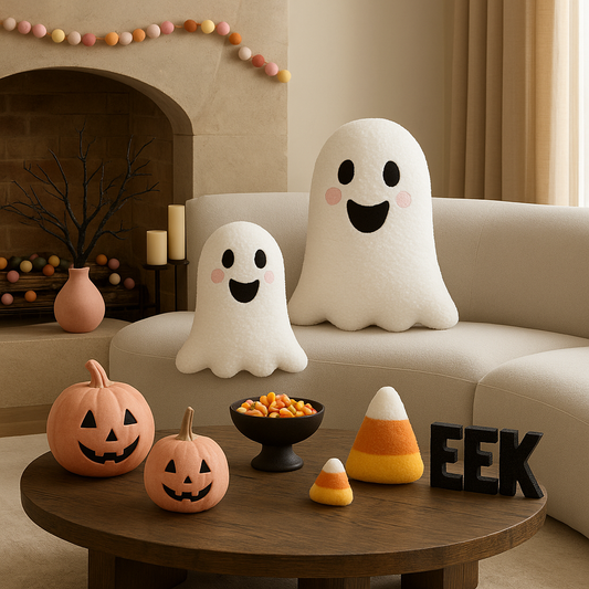 Blushing Ghouls 3D Pillow