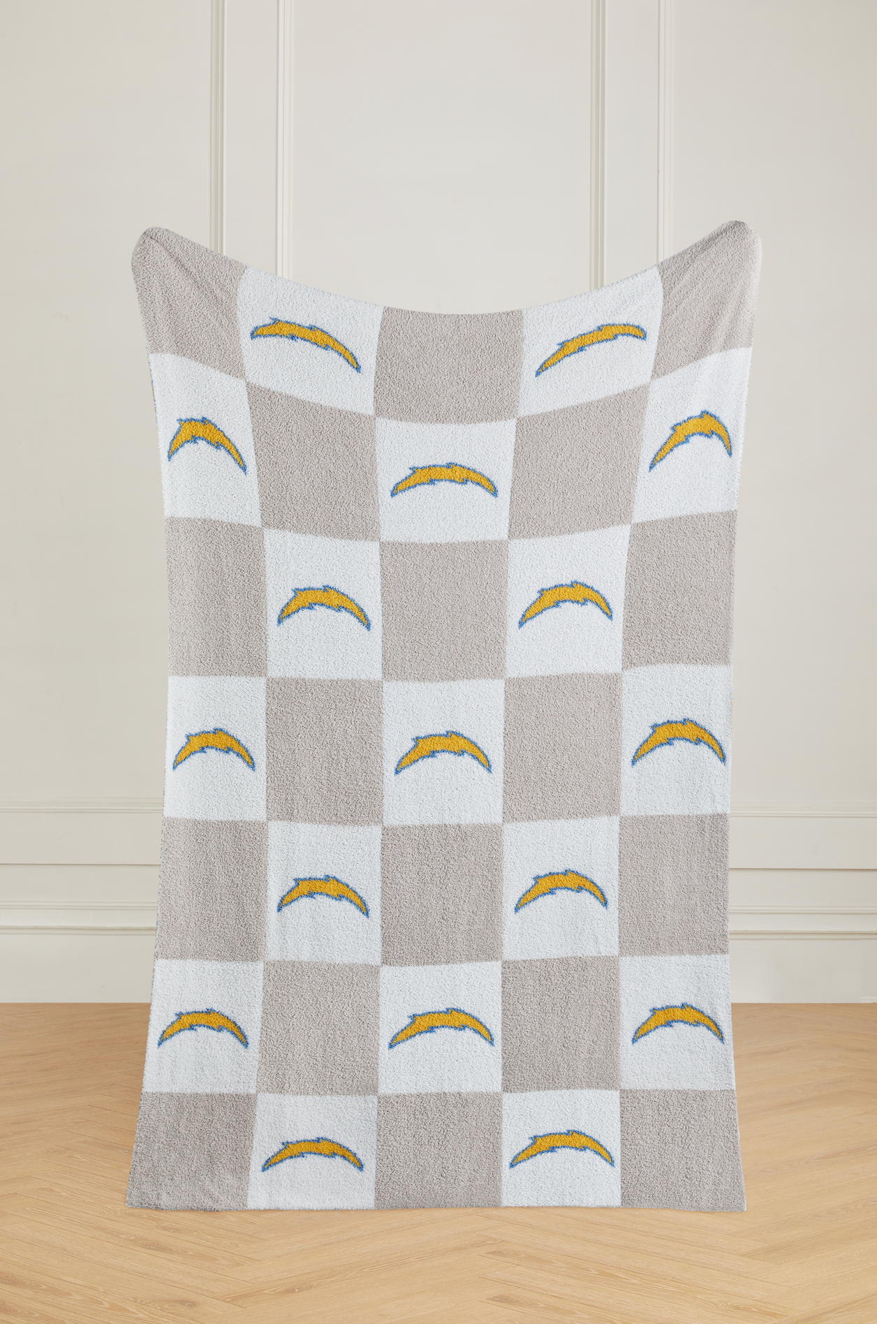 NFL Buttery Blanket- Neutral Check