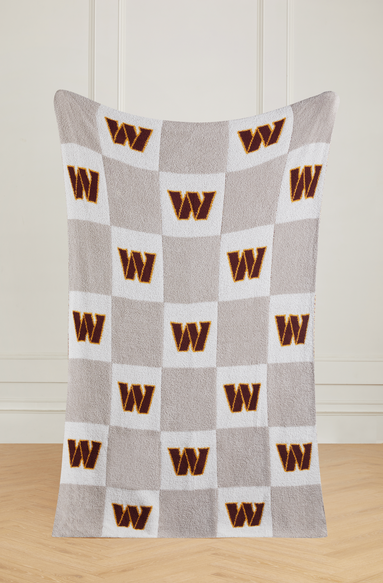 NFL Buttery Blanket- Neutral Check