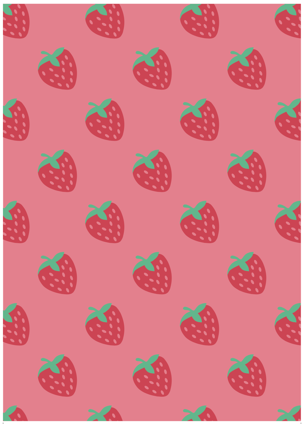 Strawberries Buttery Blanket