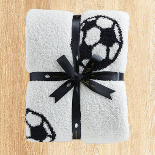 Soccer Buttery Blanket
