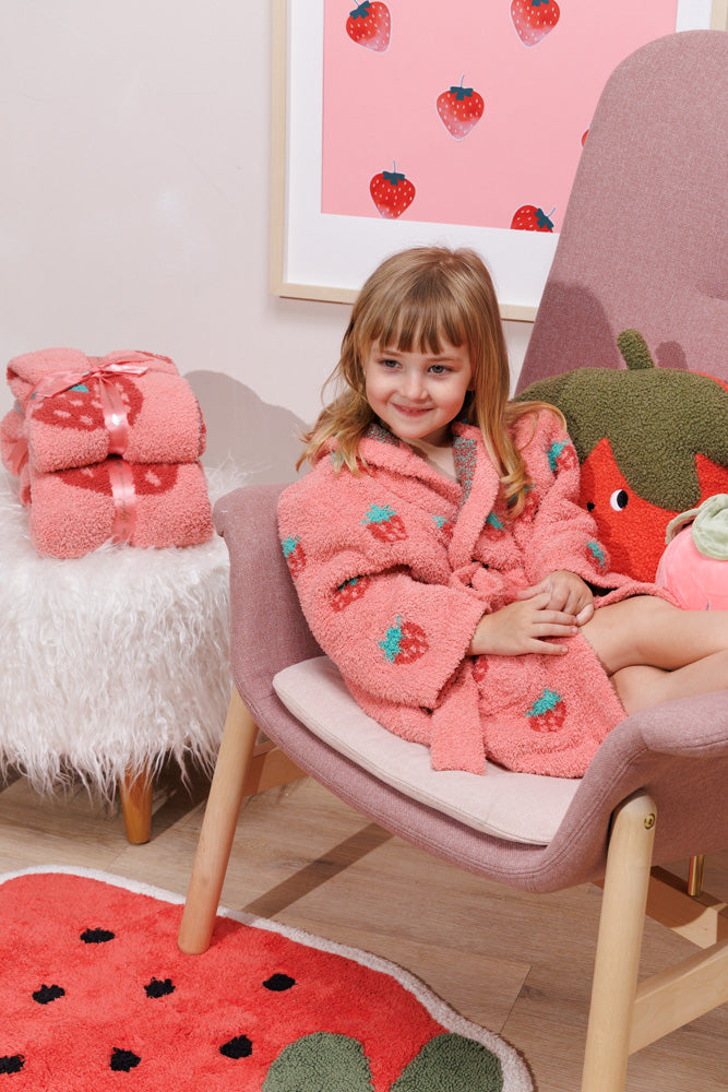 Strawberry Buttery Blanket- Stroller
