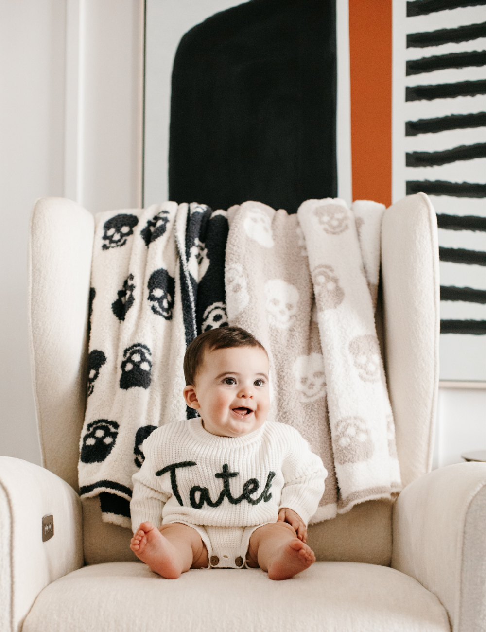 TSC X Tia Booth : Skulls Buttery Blanket