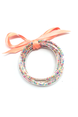 Krista + Kolly Horton: Confetti Jelly Bracelet