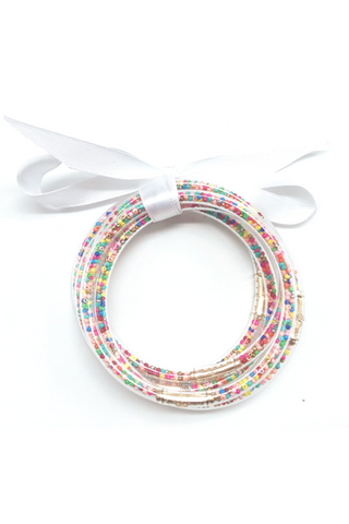 Krista + Kolly Horton: Confetti Jelly Bracelet