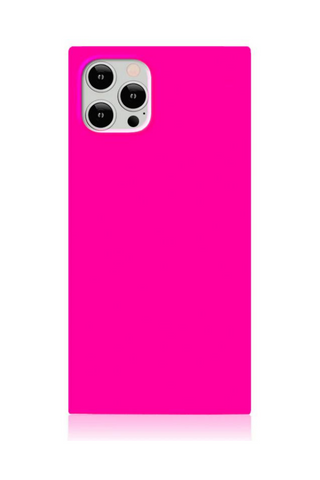 Quad Phone Case- Neon Pink