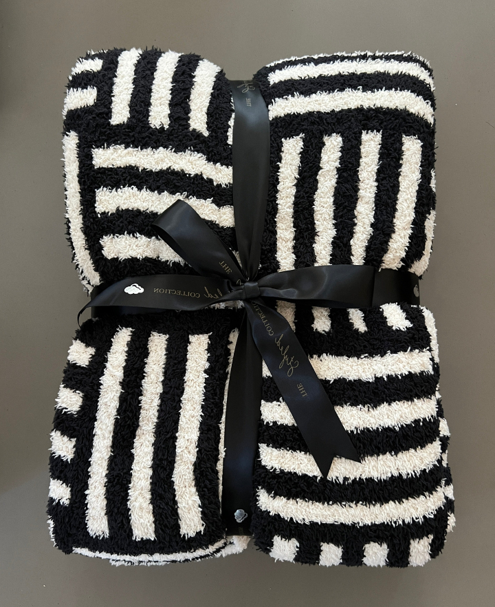 Basketweave Buttery Blanket- Summer Weight
