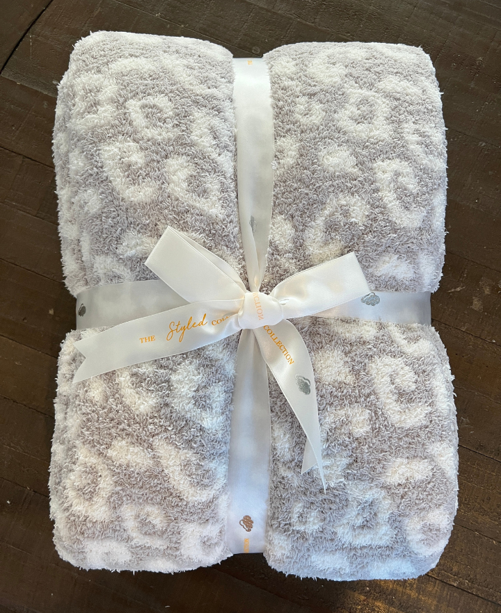 Leopard Buttery Blanket- Summer Weight