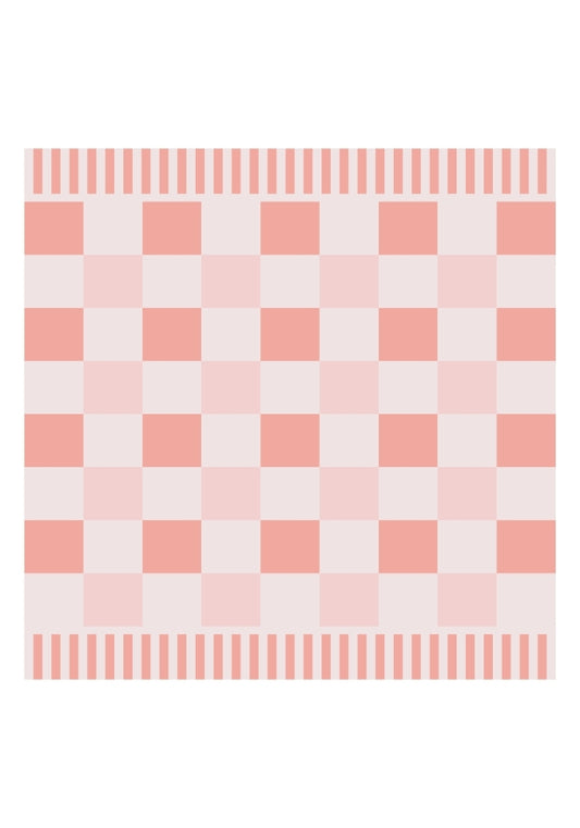 Mosaic Check | 40" x 40" │ PRE-ORDER • 9.09