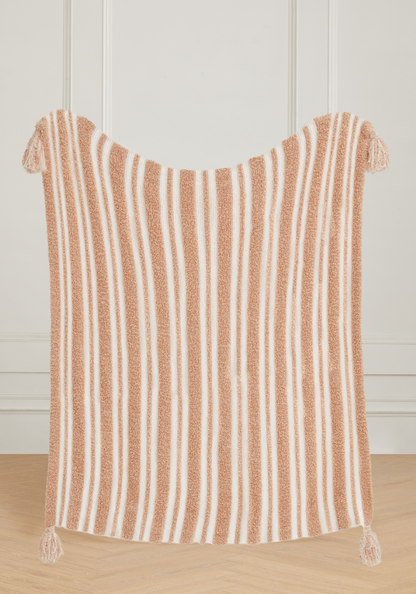 3D Stripe w/ Tassels- Receiving