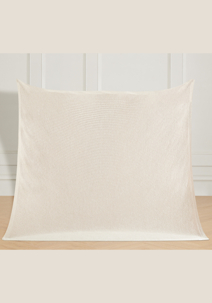 Waffle Knit Buttery Blanket- King Size