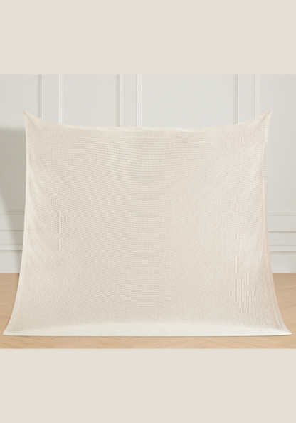 Waffle Knit Buttery Blanket- King Size