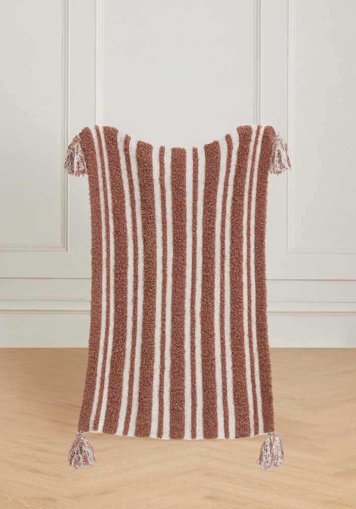 3D Stripe w/ Tassels- Stroller