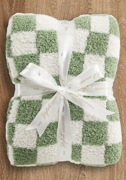 Checkered Receiving Buttery Blanket