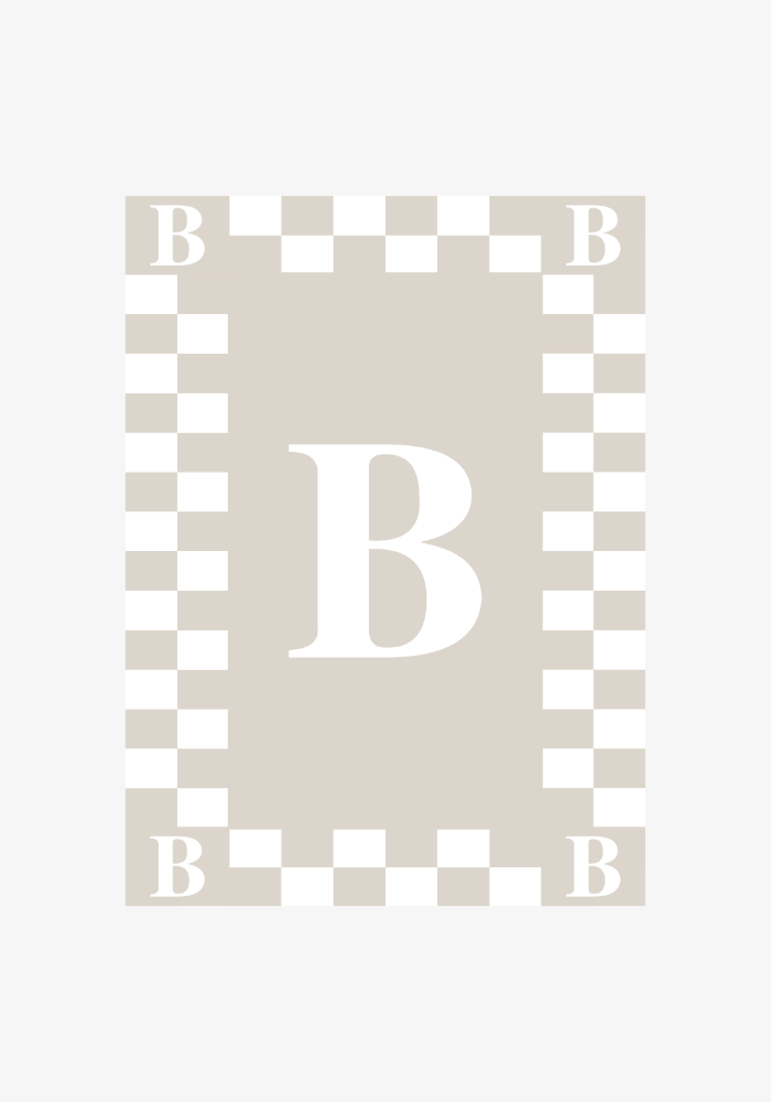 Monogram Initial- Stroller