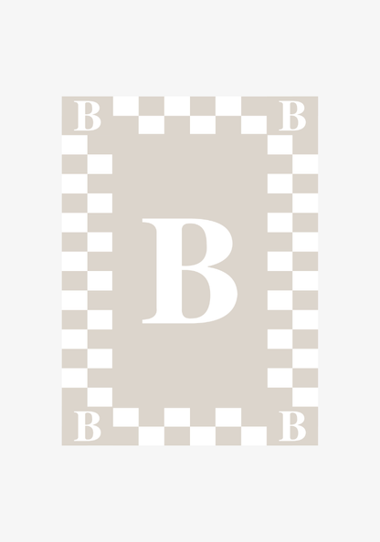 Monogram Initial- Stroller