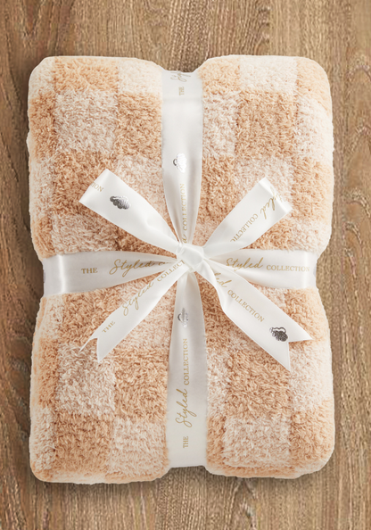 Checkered Receiving Buttery Blanket
