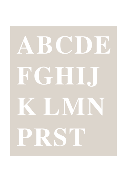 Monogram Initial- Receiving