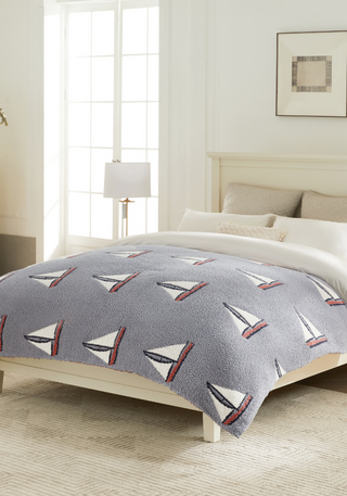 Sailboats Buttery Blanket