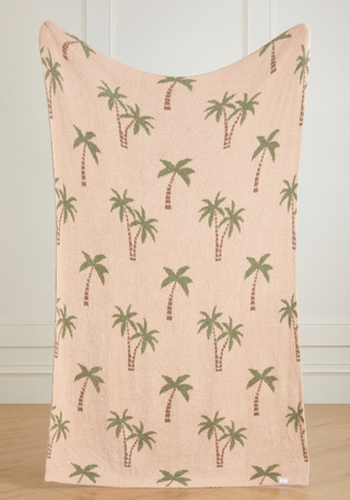 Palm Tree Buttery Blanket- Pre Order Jul 16th