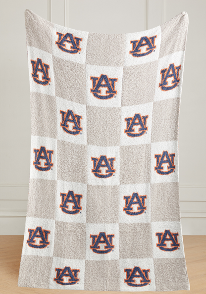 College Buttery Blanket- Neutral