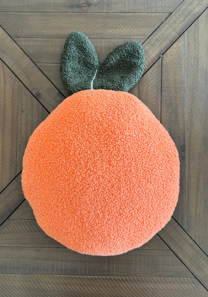 Orange 3D Pillow