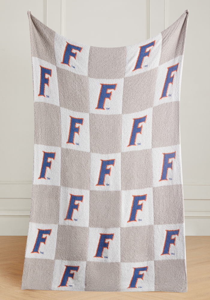 College Buttery Blanket- Neutral