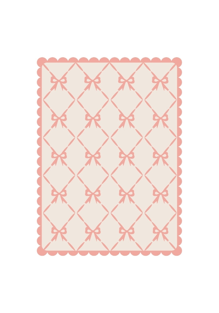 🎀 Heirloom Bows | 22" x 30" | PRE-ORDER • 9.09