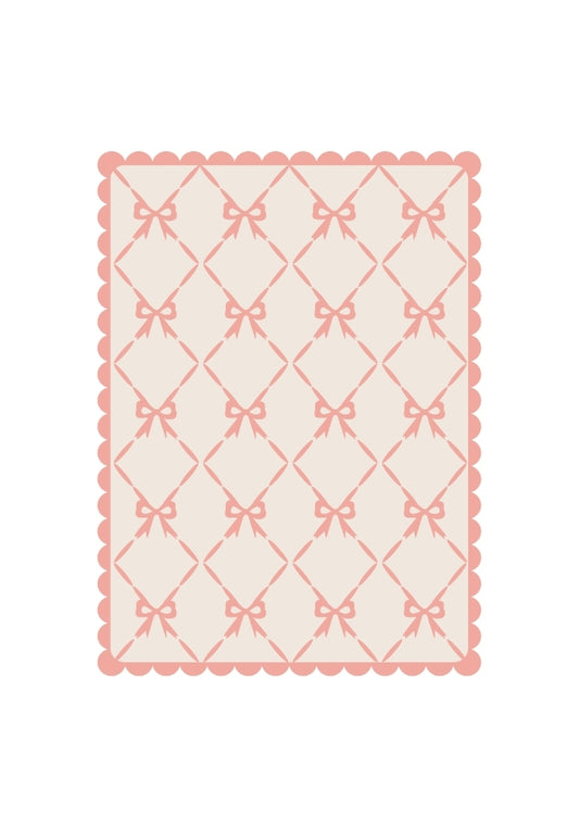 🎀 Heirloom Bows | 22" x 30" | PRE-ORDER • 9.09