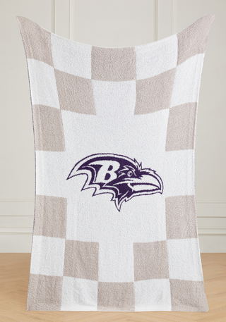 NFL Buttery Blanket- Neutral Check- All 32 Teams Offered!