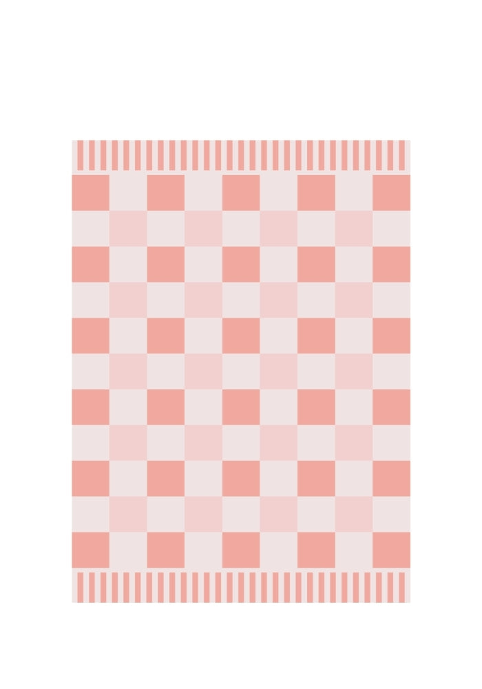 ◻️ Mosaic Check │ 22" x 30"│ PRE-ORDER • 9.09