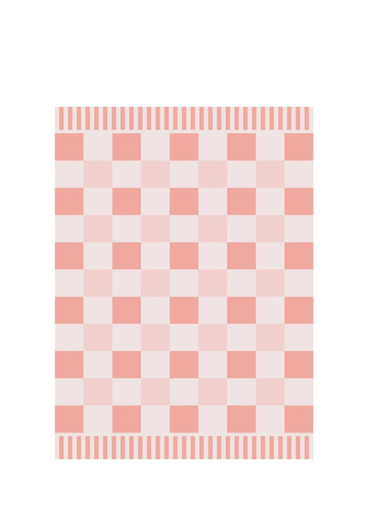 ◻️ Mosaic Check │ 22" x 30"│ PRE-ORDER • 9.09