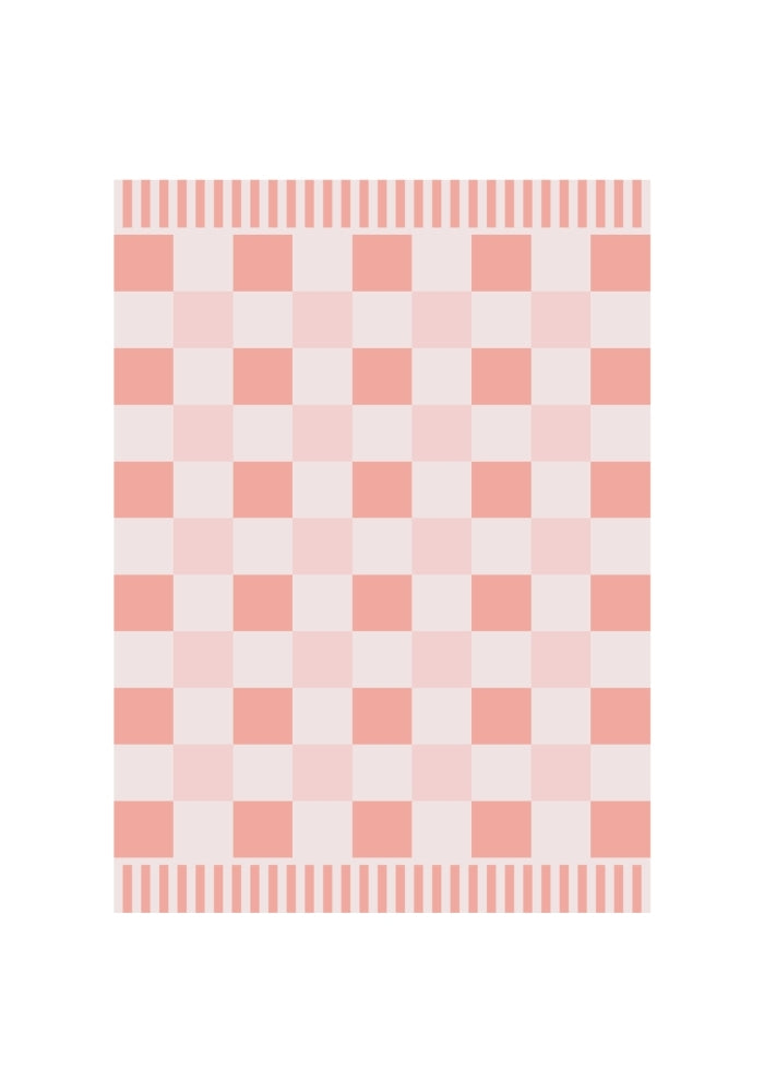 Mosaic Check │ Stroller Blanket │ PRE-ORDER • Ships 9.09