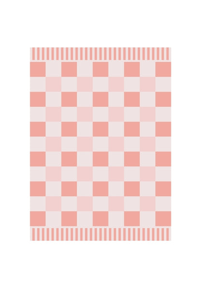 Mosaic Check │ Stroller Blanket │ PRE-ORDER • Ships 9.09