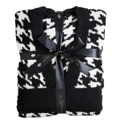 Houndstooth Buttery Robe