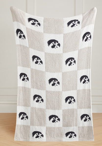 College Buttery Blanket- Neutral