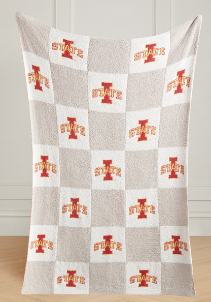 College Buttery Blanket- Neutral