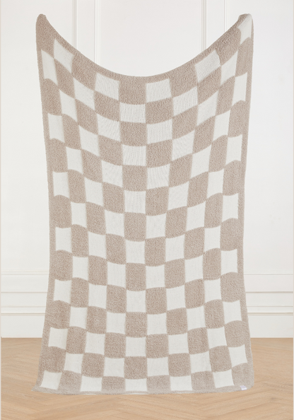 3D Checkered Blanket