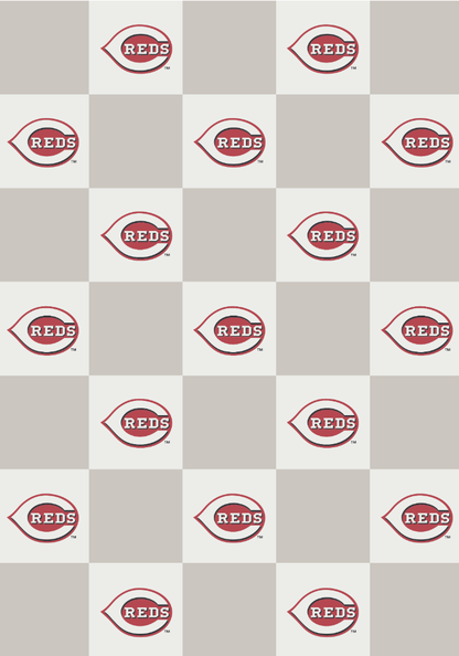 MLB Buttery Blanket- Neutral Check