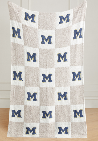 College Buttery Blanket- Neutral