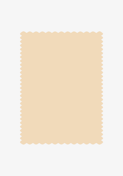 Sweet Scallop Buttery Blanket- Stroller