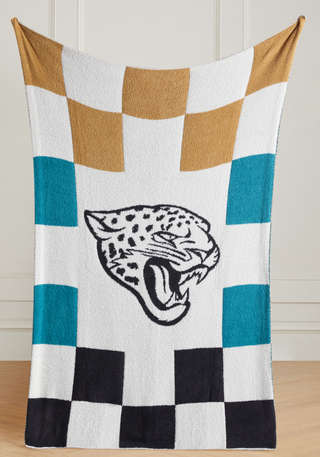 NFL Buttery Blanket- Ombre Check- All 32 Teams Offered!