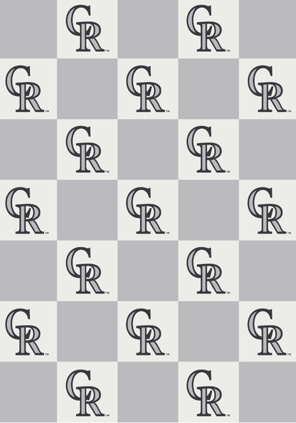 MLB Buttery Blanket- Neutral Check