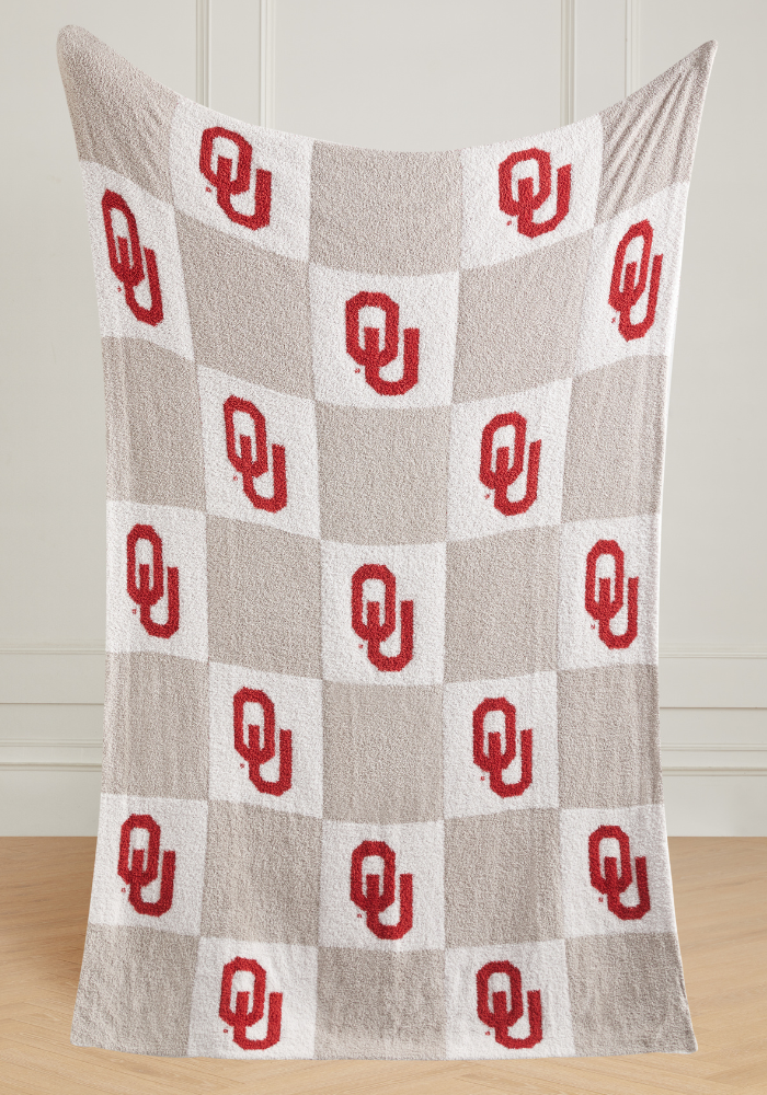 College Buttery Blanket- Neutral