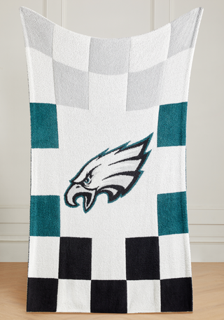 NFL Buttery Blanket- Ombre Check- All 32 Teams Offered!