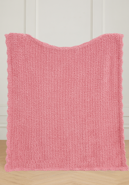 Sweet Scallop Buttery Blanket- Receiving