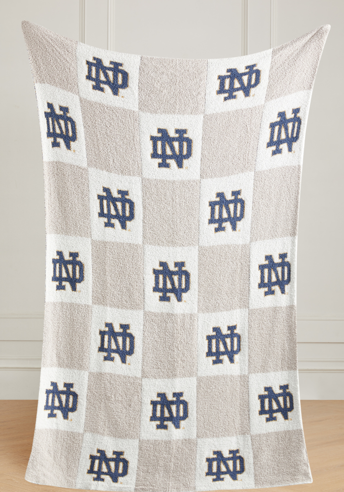 College Buttery Blanket- Neutral